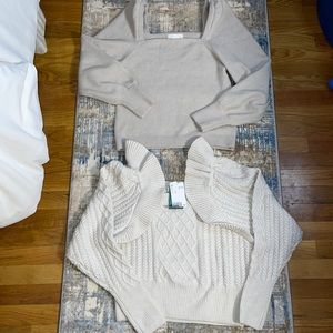 2 Brand New H&M Sweaters!